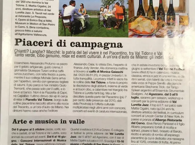 Casa Colli Piacentini Pianello Val Tidone